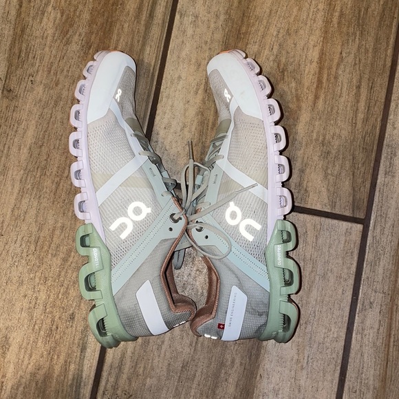 On Cloud Flow Running Shoes Aloe White 9.5M - Picture 5 of 8